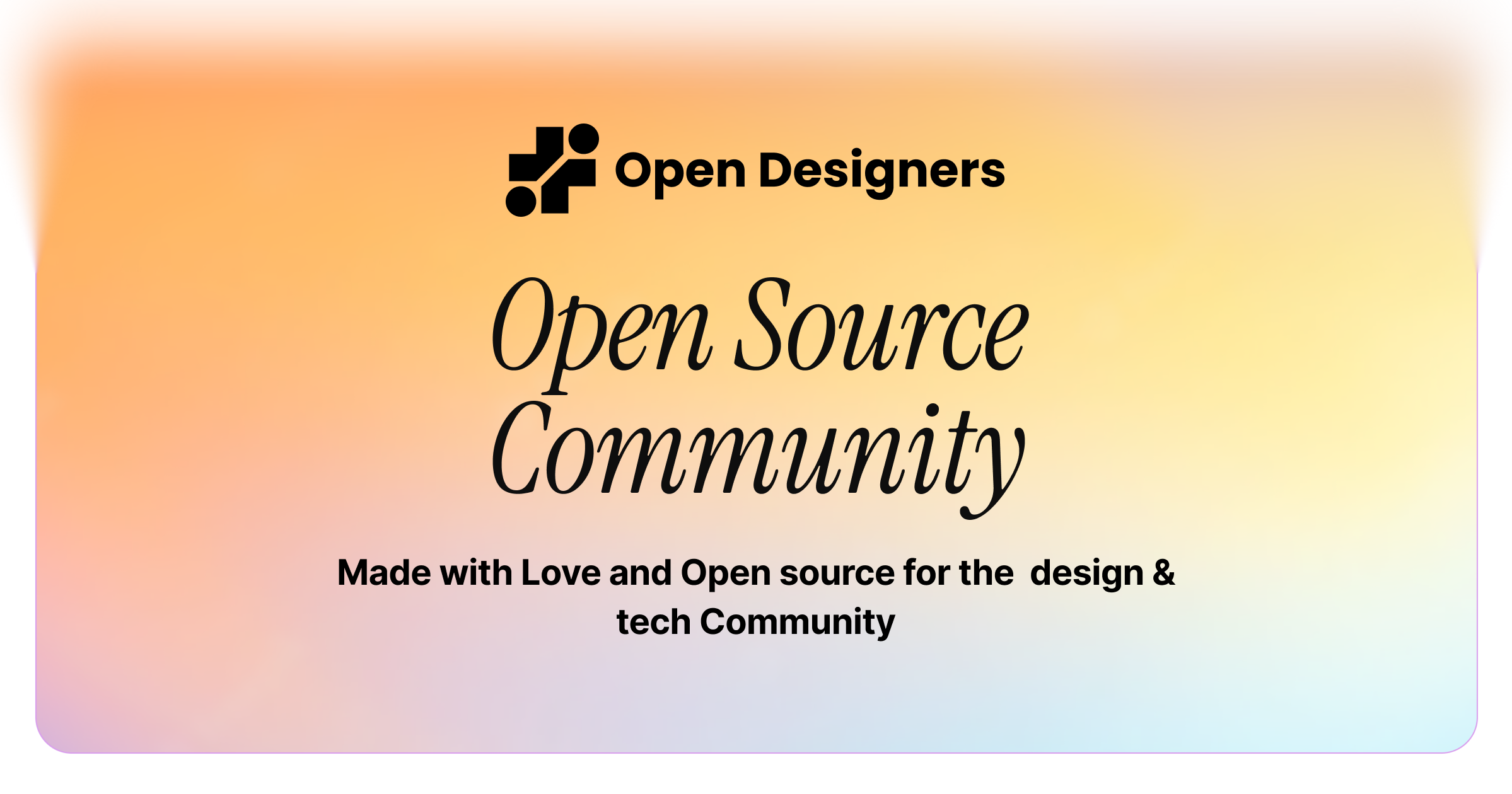 Open Designers | Open-Source Design Community & Projects.